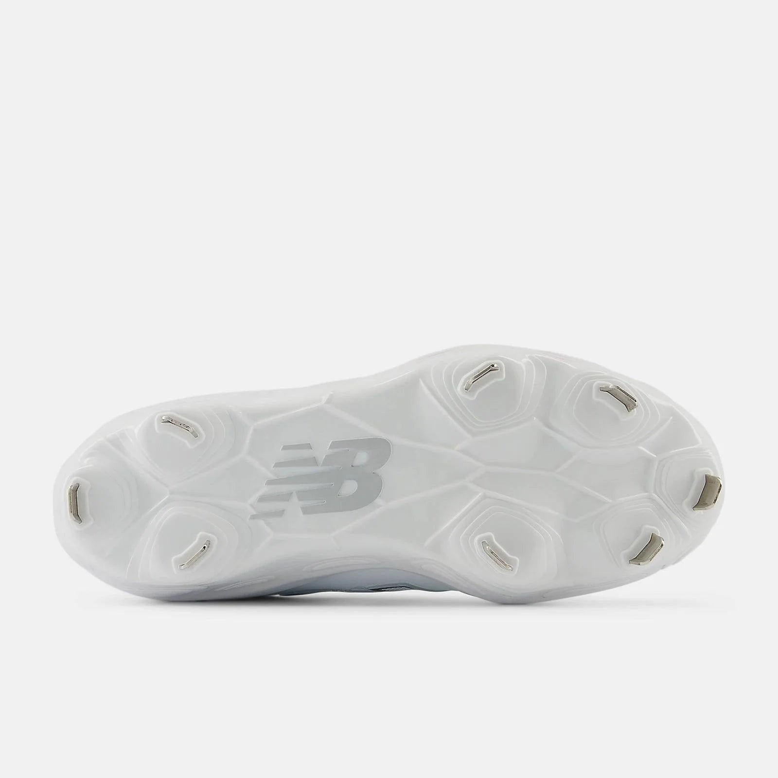 New Balance Women's Fresh Foam X Velo v4 Metal Fastpitch Softball Cleats - Synthetic White (SMVELOS4) | Lightweight & Supportive for Competitive Games & Training