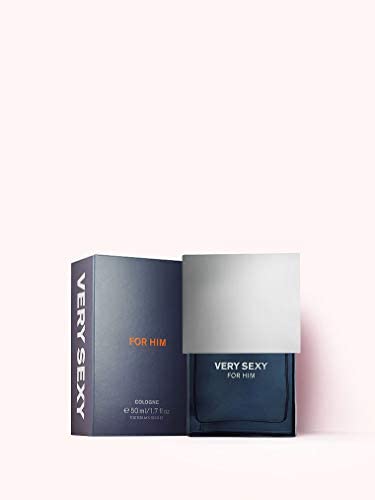 Victoria Secret Very Sexy For Him Cologne for Men - 1.7 fl oz / 50 ml Eau de Toilette Spray - Fresh & Masculine Scent - Perfect for Date Night, Gifts & Everyday Wear