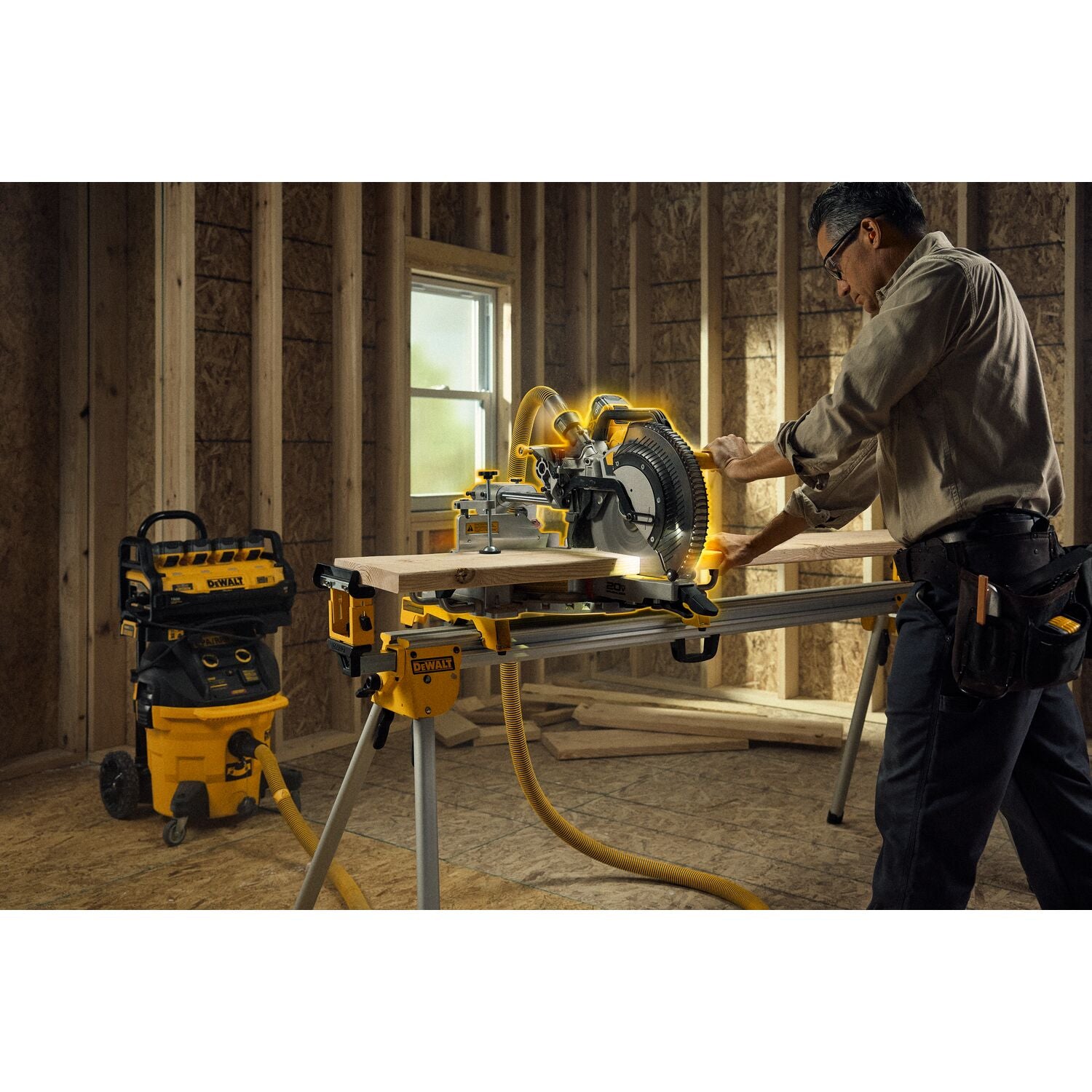 DEWALT DCS785B 20V MAX XR® 12-Inch Cordless Double Bevel Sliding Compound Miter Saw (Tool Only) - Perfect for Woodworking, Trim Work, and DIY Home Improvement Projects