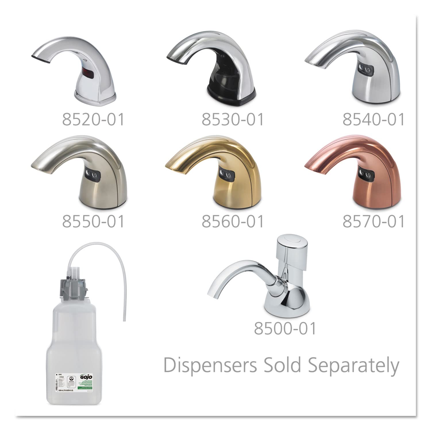 GOJO 854504 CX & CXI Green Certified Foam Hand Cleaner - Unscented, 2300mL Refill (Pack of 4) | Eco-Friendly Hand Sanitizer for Commercial Kitchens, Hospitals & Industrial Use