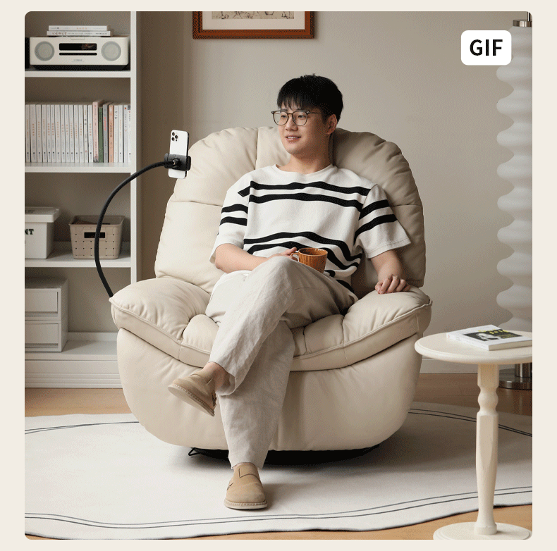 Electric 240° Swivel Rocking Chair with Adjustable Reclining - Perfect for Living Room, Nursery, or Office Relaxation
