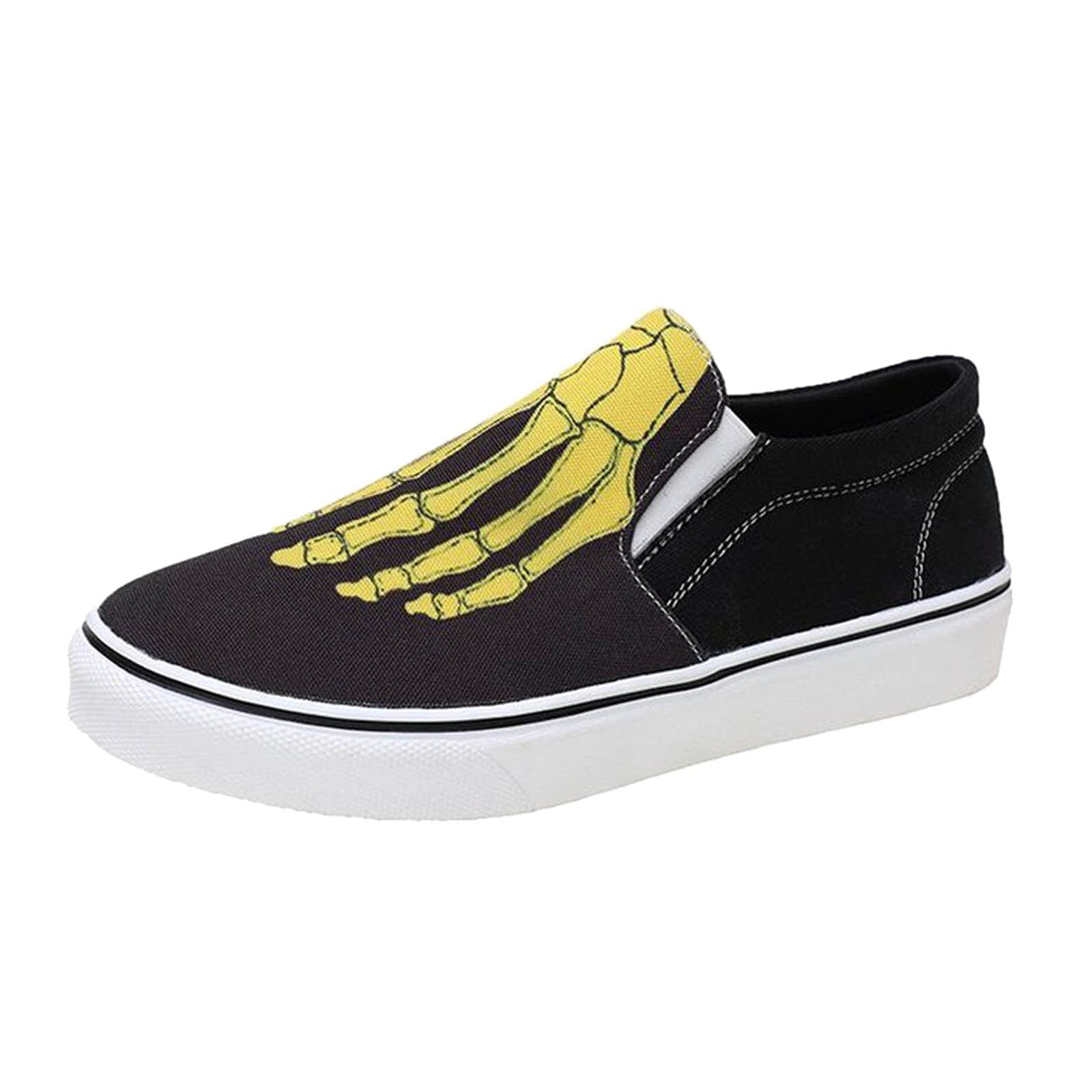 Printed Women's Fashion Flat Comfortable Canvas Shoes - Breathable Casual Slip-Ons for Walking, Travel & Outdoor Activities