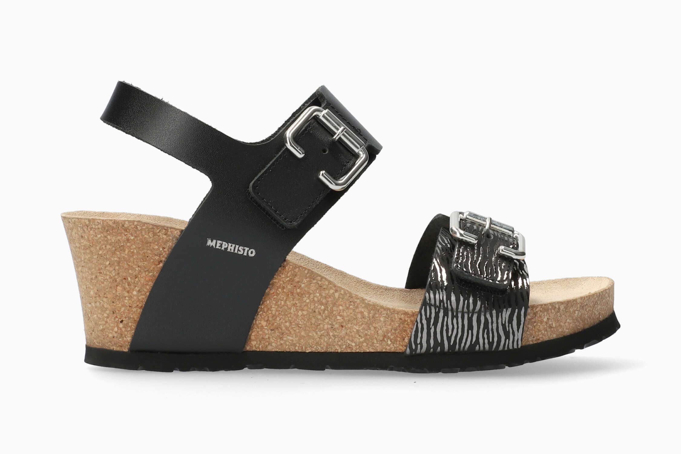 Mephisto Women's Comfortable Wedge Sandals - Lightweight & Supportive Summer Shoes for Walking, Travel, and Casual Outings