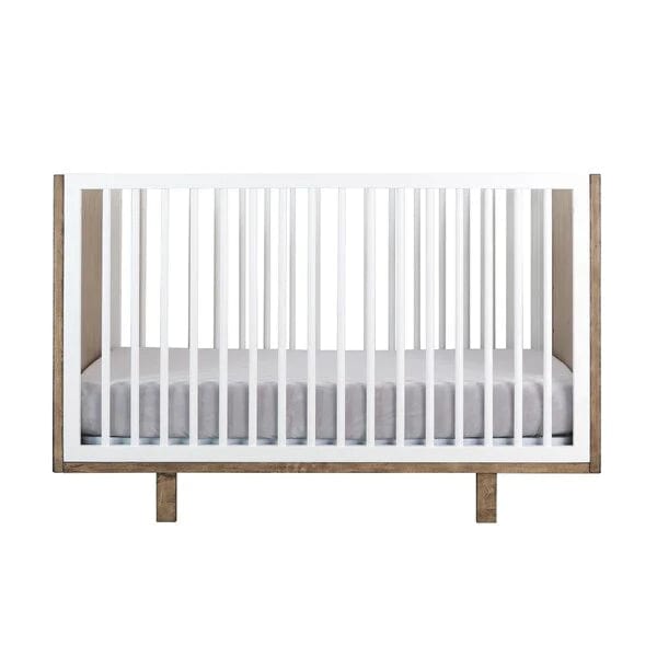 AYR 3-in-1 Convertible Baby Crib for Nursery - Toddler Bed & Daybed - Space-Saving Second Story Home Solution for Small Rooms & Apartments