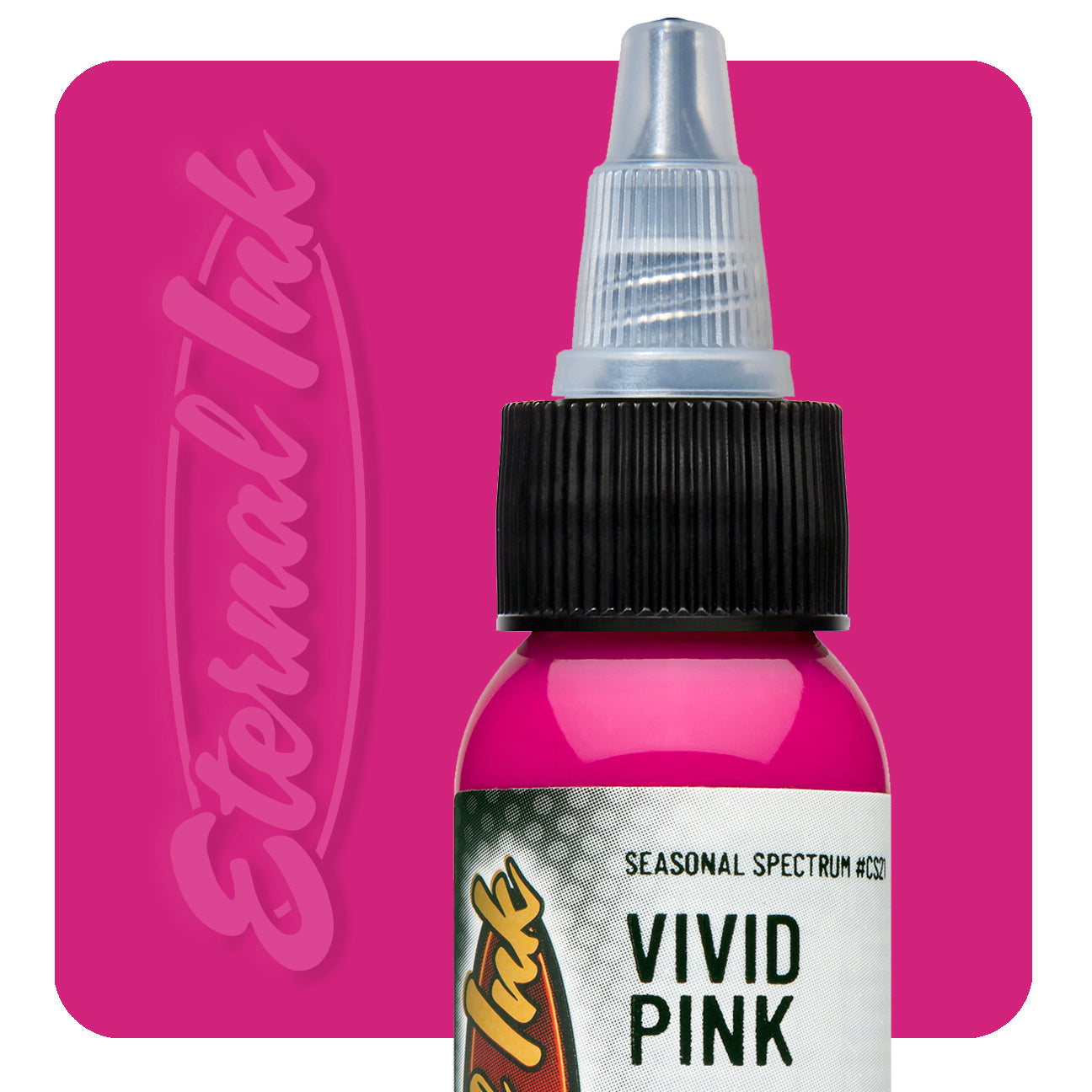 Eternal Seasonal Spectrum Vivid Pink Ink - Premium Waterproof Calligraphy Ink for Artists & Lettering - Perfect for Wedding Invitations, Scrapbooking & DIY Crafts