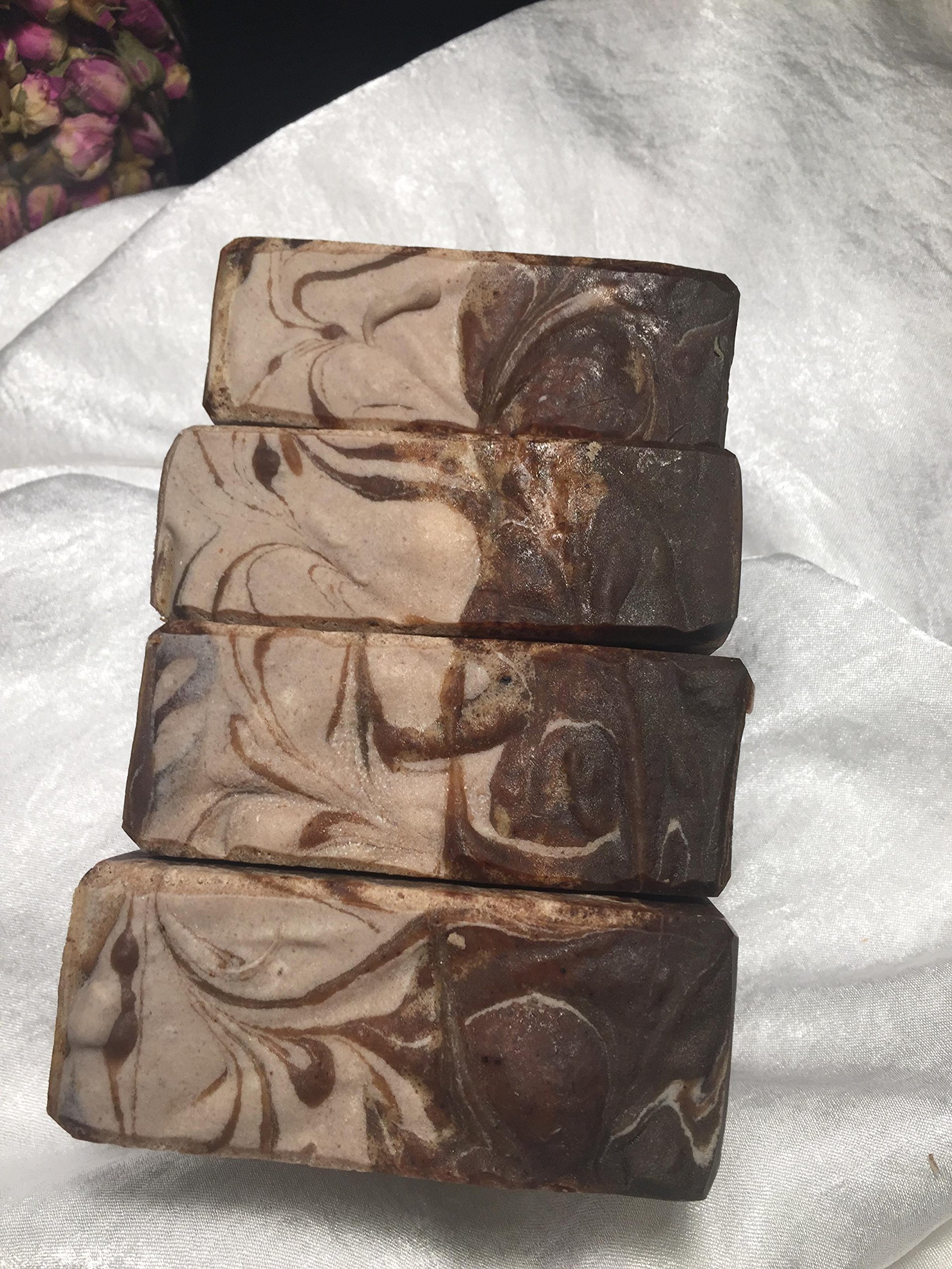 Organic Oatmeal, Milk & Honey Handmade Soap Bar - Natural Moisturizing & Exfoliating for Dry & Sensitive Skin | Perfect for Daily Face & Body Care, Gifts & Spa Days