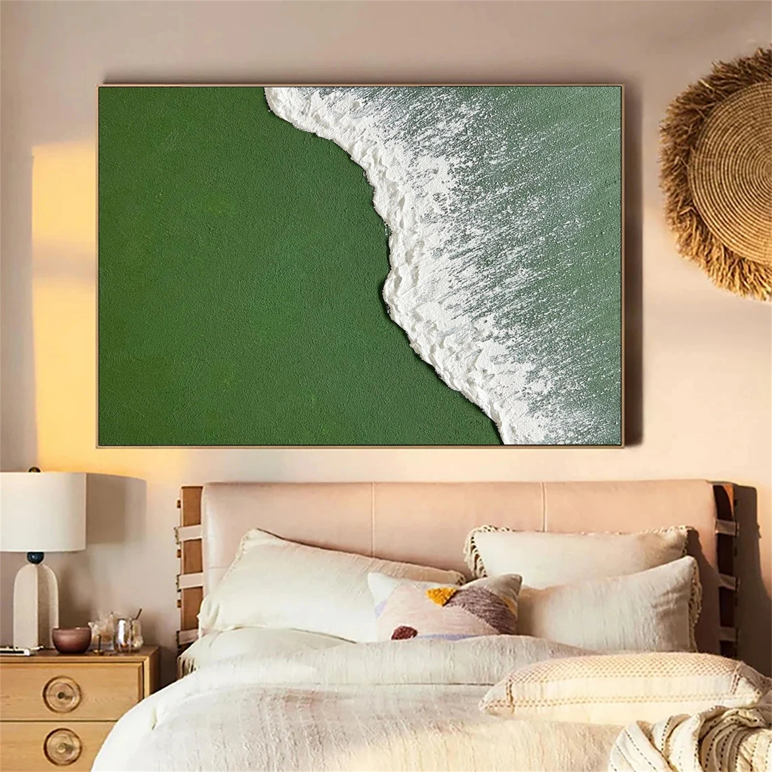 Ocean and Sky Painting #OS 091 - Stunning Seascape Wall Art for Home & Office Decor - Perfect for Living Room, Bedroom or Beach House
