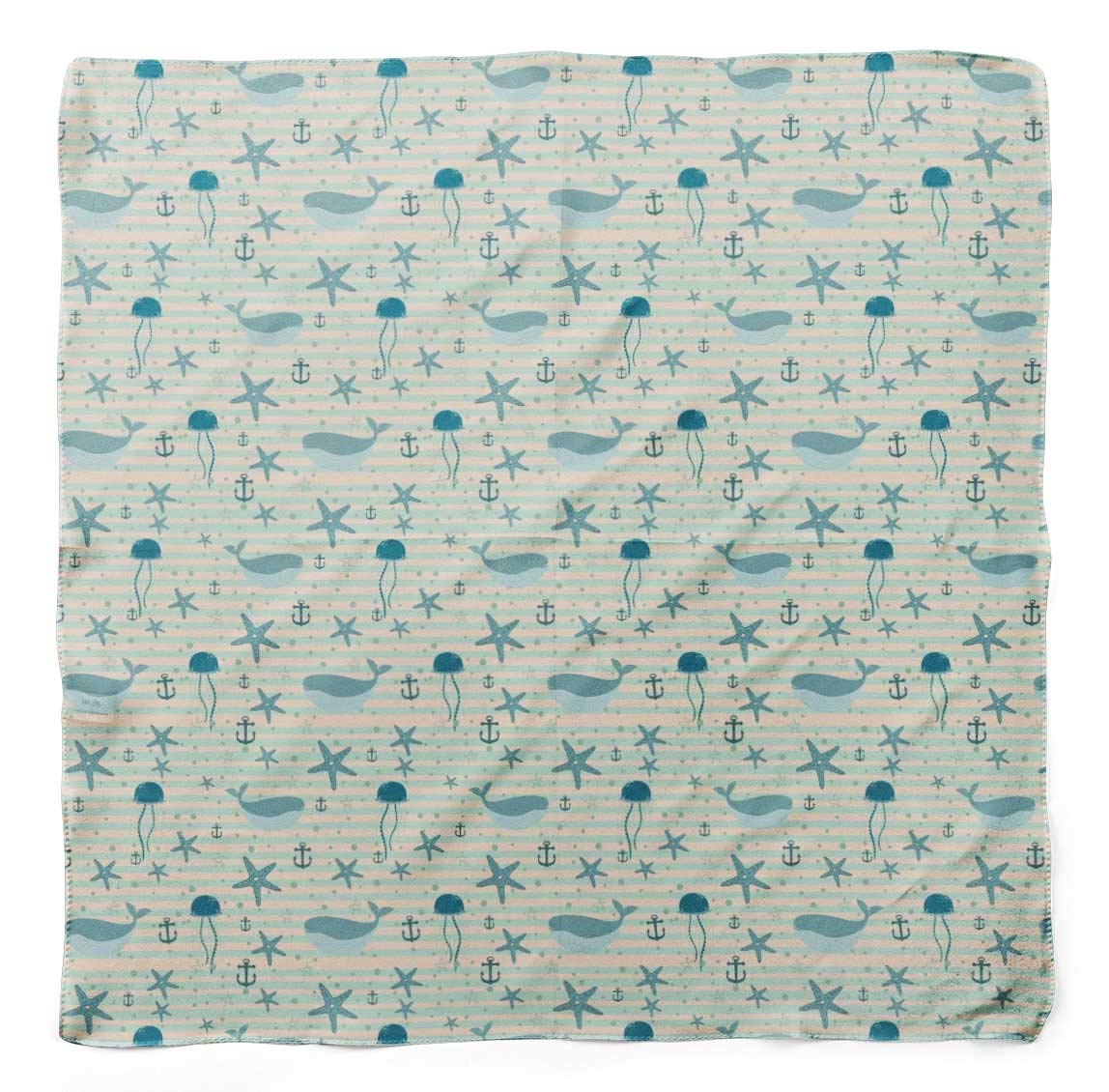 Bimba Pure Silk Printed Head Bandanas & Neck Scarves for Women - Soft Summer Fashion Accessories for Outdoor, Yoga, and Travel