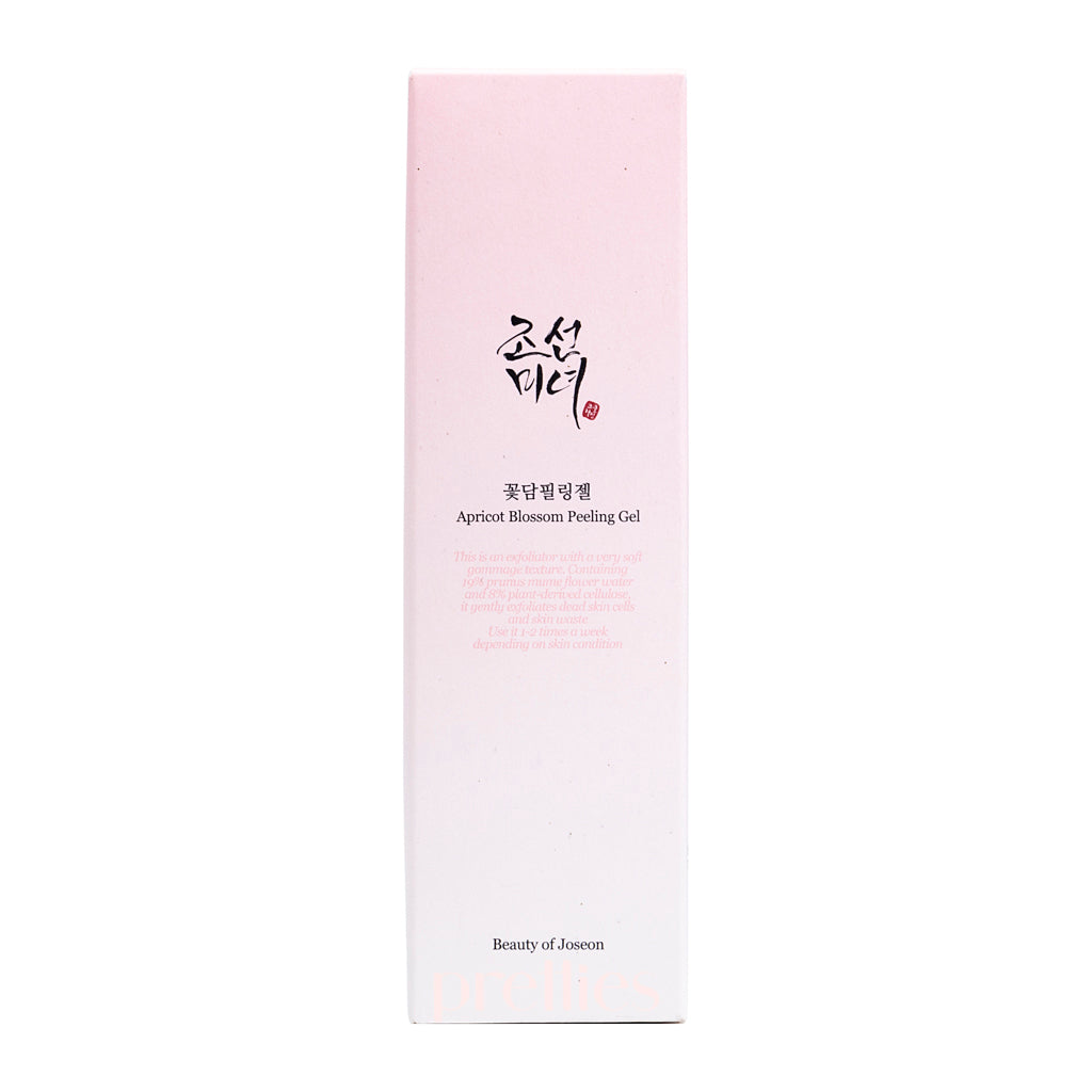 Beauty of Joseon Apricot Blossom Peeling Gel 100ml - Korean Exfoliating Face Scrub for Smooth Skin | Perfect for Daily Skincare Routine & Gentle Exfoliation
