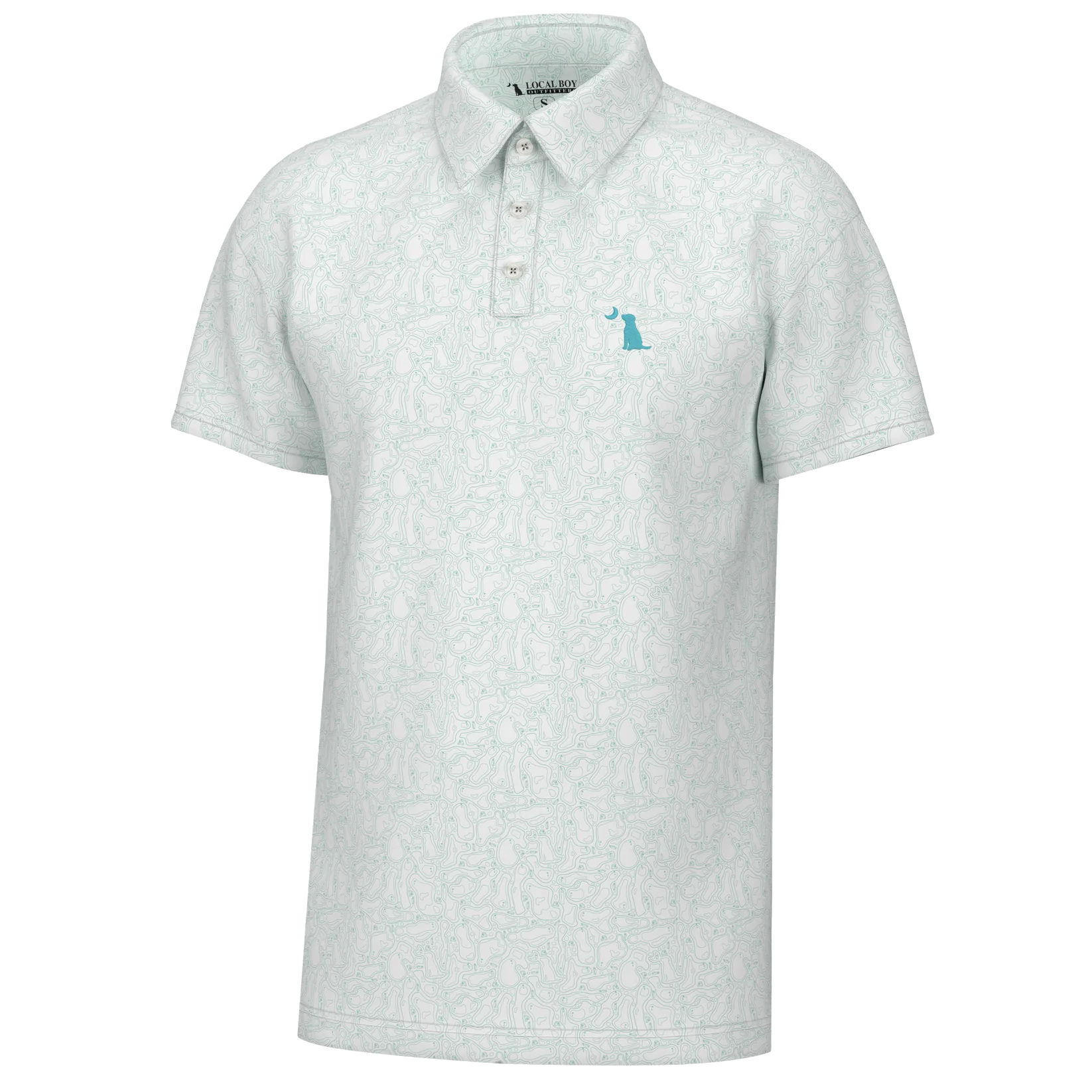 Dirty Myrtle Par 3 Polo Shirt - Men's Golf Apparel for Casual & Tournament Play - Perfect for Myrtle Beach Golf Courses & Summer Outings