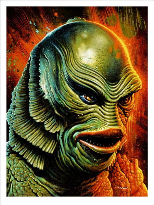 Creature from the Black Lagoon - Vintage Horror Movie Collectible Figure for Halloween Decor & Film Fan Gifts