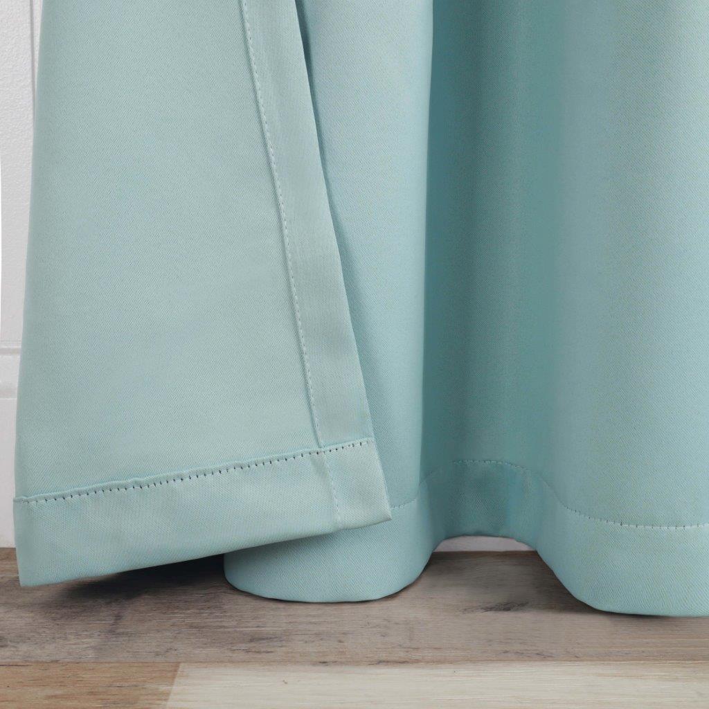 Blackout Curtains for Bedroom - Solid Classic Modern Grommet Curtain Set - Thermal Insulated Room Darkening Drapes for Living Room, Nursery & Home Theater