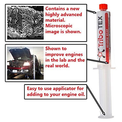 TriboTEX Nano Oil Additive - Synthetic Engine Treatment for High Mileage Cars, Trucks & Diesel Engines | Reduces Friction & Restores Performance | Ideal for Older Vehicles, Tractors & Heavy-Duty Use