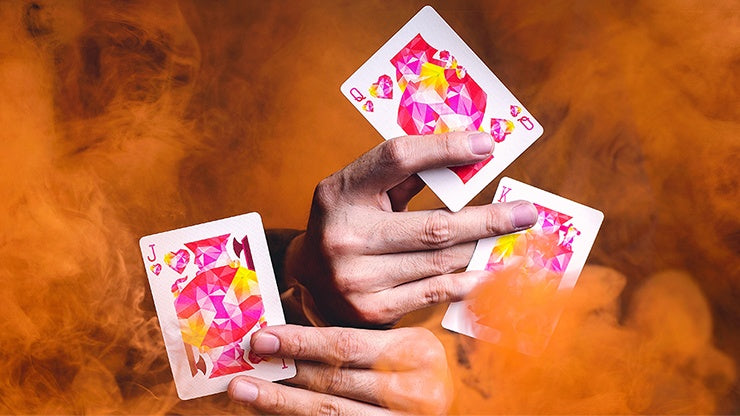 Art of Cardistry: Red Edition - Premium Playing Cards for Magic Tricks & Flourishes | Perfect for Cardists, Magicians & Performers