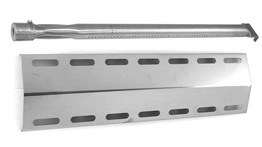 Nexgrill 720-0133-LP & 720-0133-NG Gas Grill Replacement Kit - Includes 1 Burner & 1 Heat Tamer - Compatible with Nexgrill Models - Perfect for Outdoor BBQ, Backyard Grilling & Patio Cooking