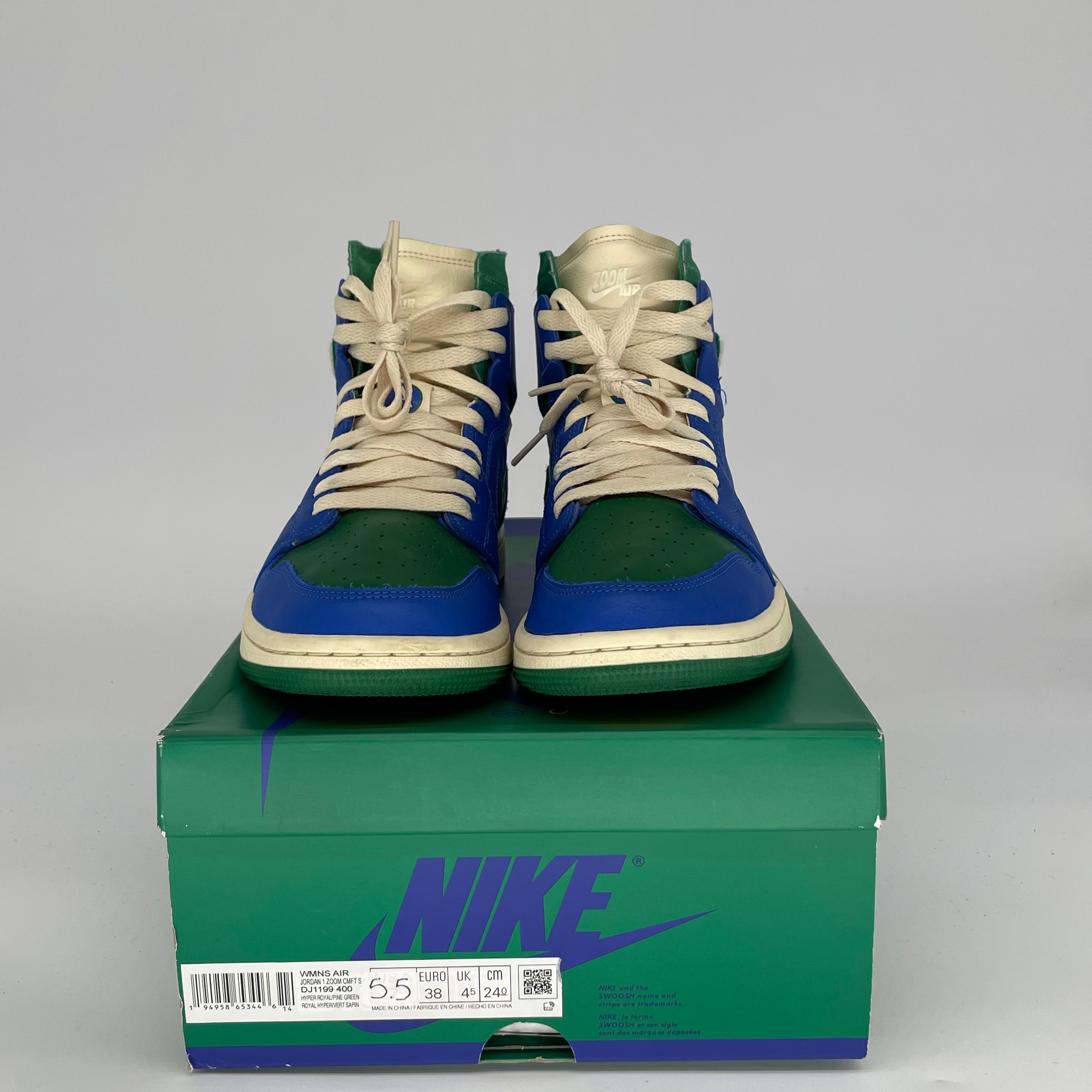 AIR JORDAN 1 ZOOM AIR CMFT ALEALI MAY CALIFIA Women's Sneakers Size 5.5/7W DJ1199-400 - Comfortable Basketball Shoes for Women, Streetwear Fashion & Casual Wear