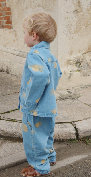 KONGES SLOJD Magot Jacket for Kids (12M-4Y) - Soft Cotton Outerwear for Boys & Girls - Perfect for Playdates, Outdoor Adventures & Cool Weather