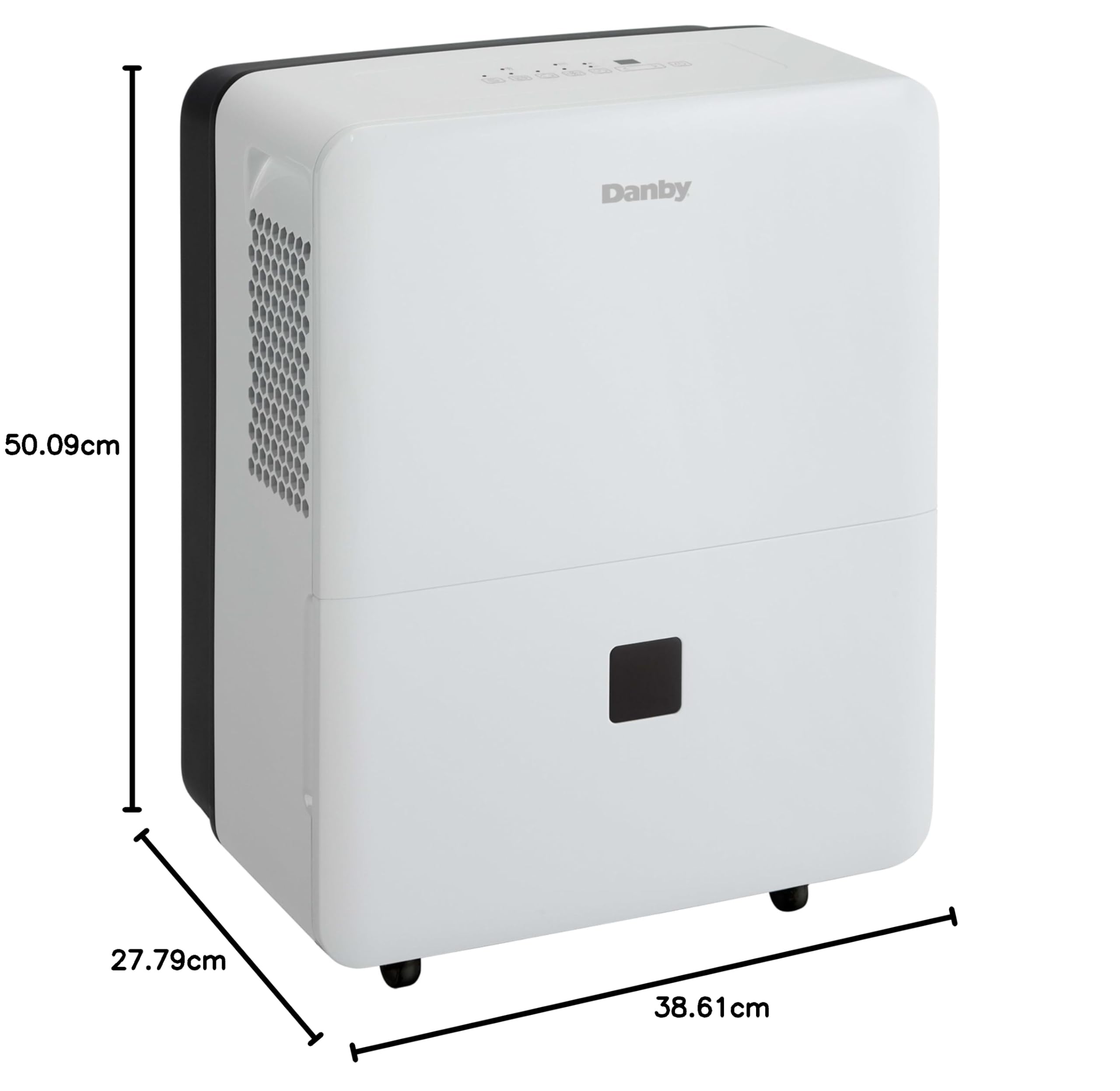Danby DDR020BJ2WDB 22 Pint Energy Star Certified Smart Dehumidifier - White | Compact & Quiet for Basements, Bedrooms & Small Spaces | Removes Moisture & Prevents Mold