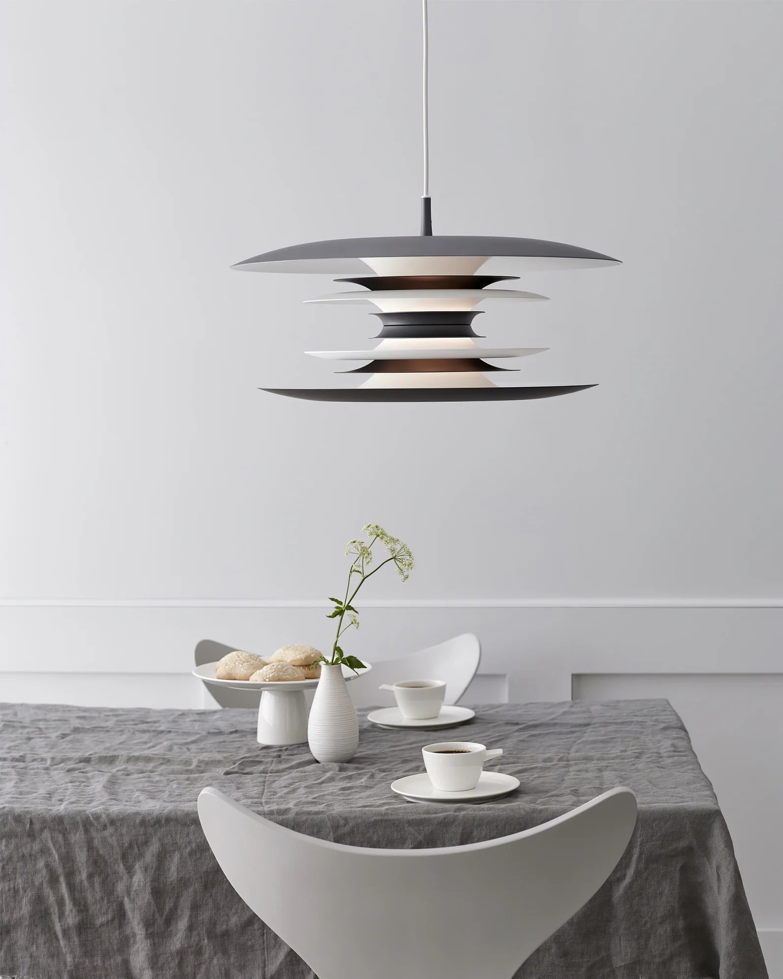 Reedie Pendant Lamp - Modern Handwoven Rattan Hanging Light Fixture for Dining Room, Kitchen Island & Bedroom Decor