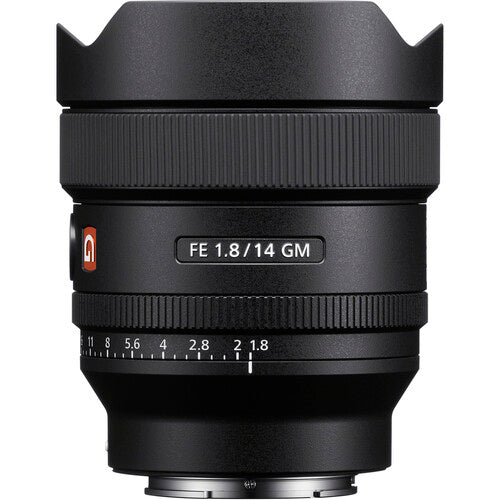 Sony FE 14mm f/1.8 GM Full-Frame Ultra-Wide Angle Prime Lens for Sony E-Mount Cameras - Perfect for Landscape, Architecture & Astrophotography