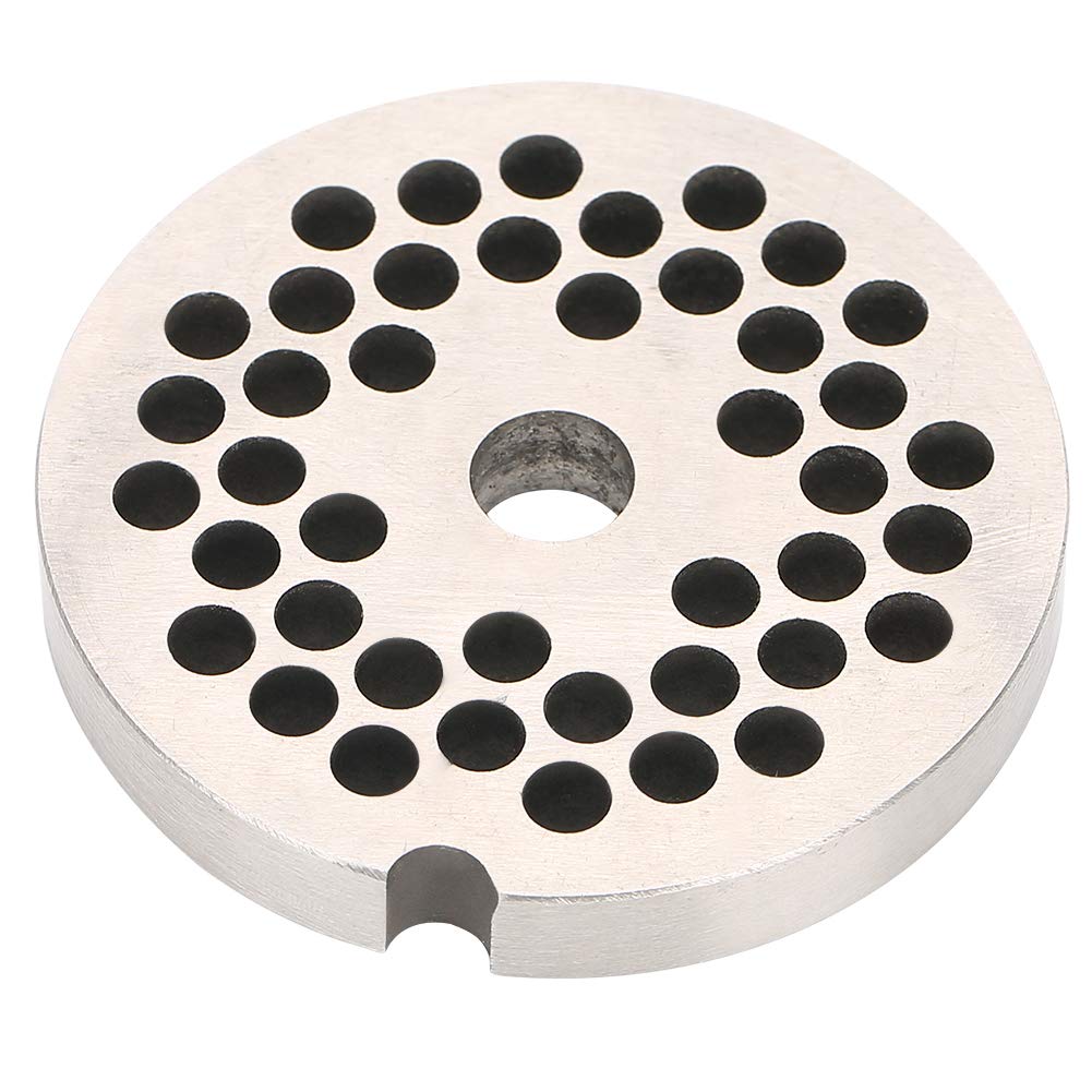 Premium Stainless Steel Meat Grinder Blades & Plates Set - 4 Sizes (5mm/8mm/10mm/12mm) - Heavy Duty Replacement Parts for Kitchen Meat Grinders - Perfect for Home Butchering, Sausage Making & Food Prep