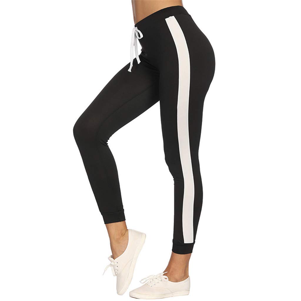 Women's High Waist Skinny Joggers - Yoga Dance Sweatpants for Women, Casual Athletic Tracksuit Bottoms, Stretchy Workout Leggings | Perfect for Gym, Running, Lounge & Everyday Wear