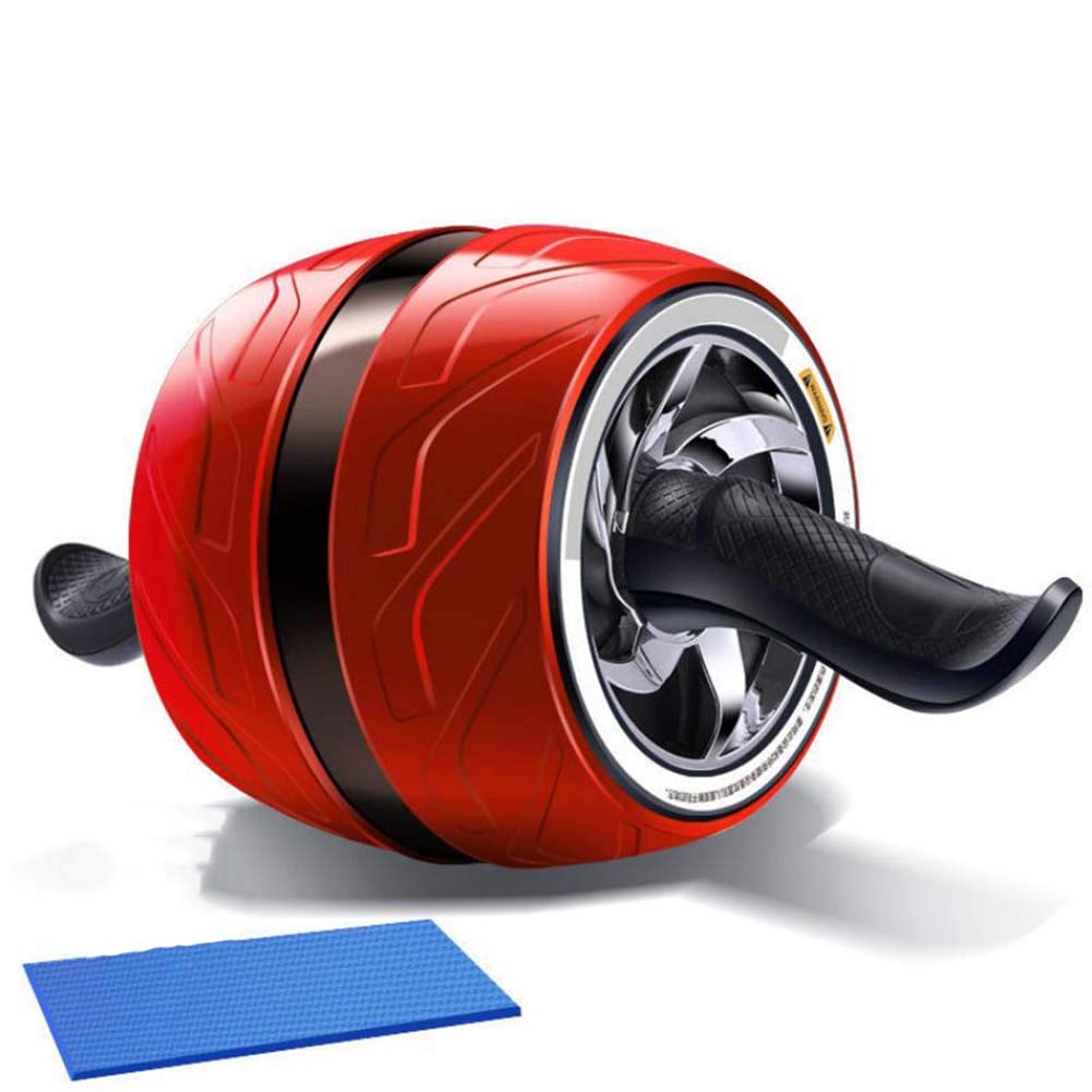 SCYDAO Ab Roller Wheel - Automatic Rebound Core Exercise Equipment with Knee Pad for Home Gym Workouts | Perfect for Abs Training, Strength Building & Fitness Enthusiasts | Use for Home Exercise, Office Breaks & Gym Training