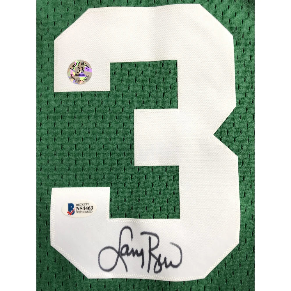 Larry Bird Autographed Mitchell & Ness Boston Celtics Jersey with BAS COA - Authentic NBA Memorabilia for Collectors & Sports Fans - Perfect for Display in Man Caves, Sports Bars & Fan Collections