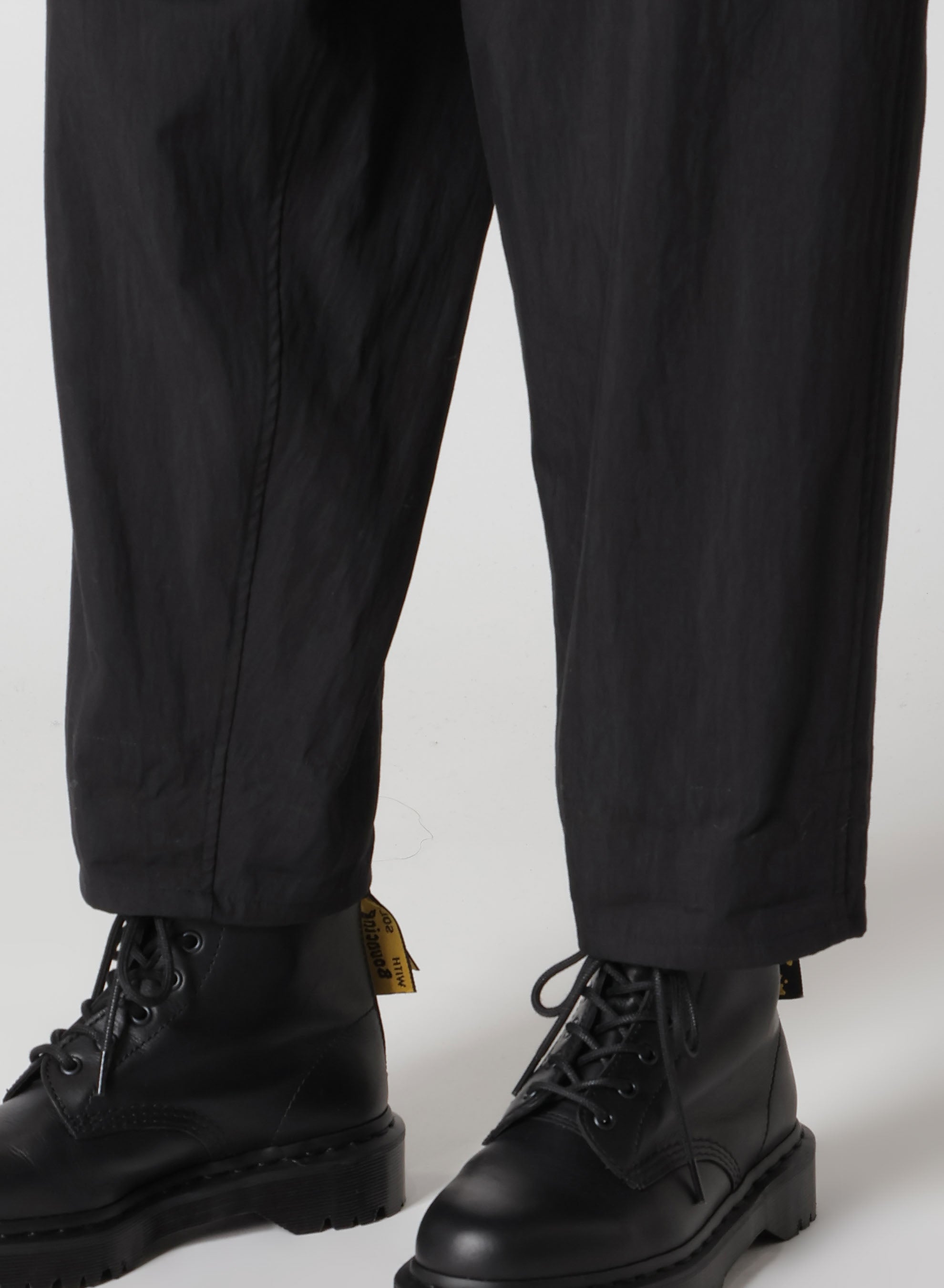 C/NY Gabardine YS Stitch Sarouel Pants - Trendy High Waist Loose Fit Trousers for Men & Women | Perfect for Streetwear, Casual Outfits, and Fashion Styling