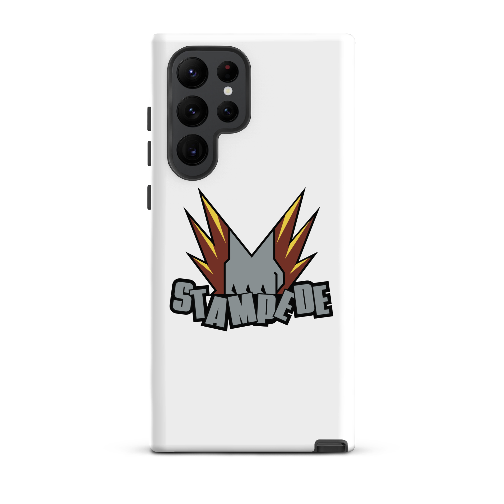 Zoo Jitsu Fighters Stampede Durable Samsung Phone Case - Shockproof Protective Cover for Galaxy S23/S22/S21 - Perfect for Outdoor Adventures & Daily Use