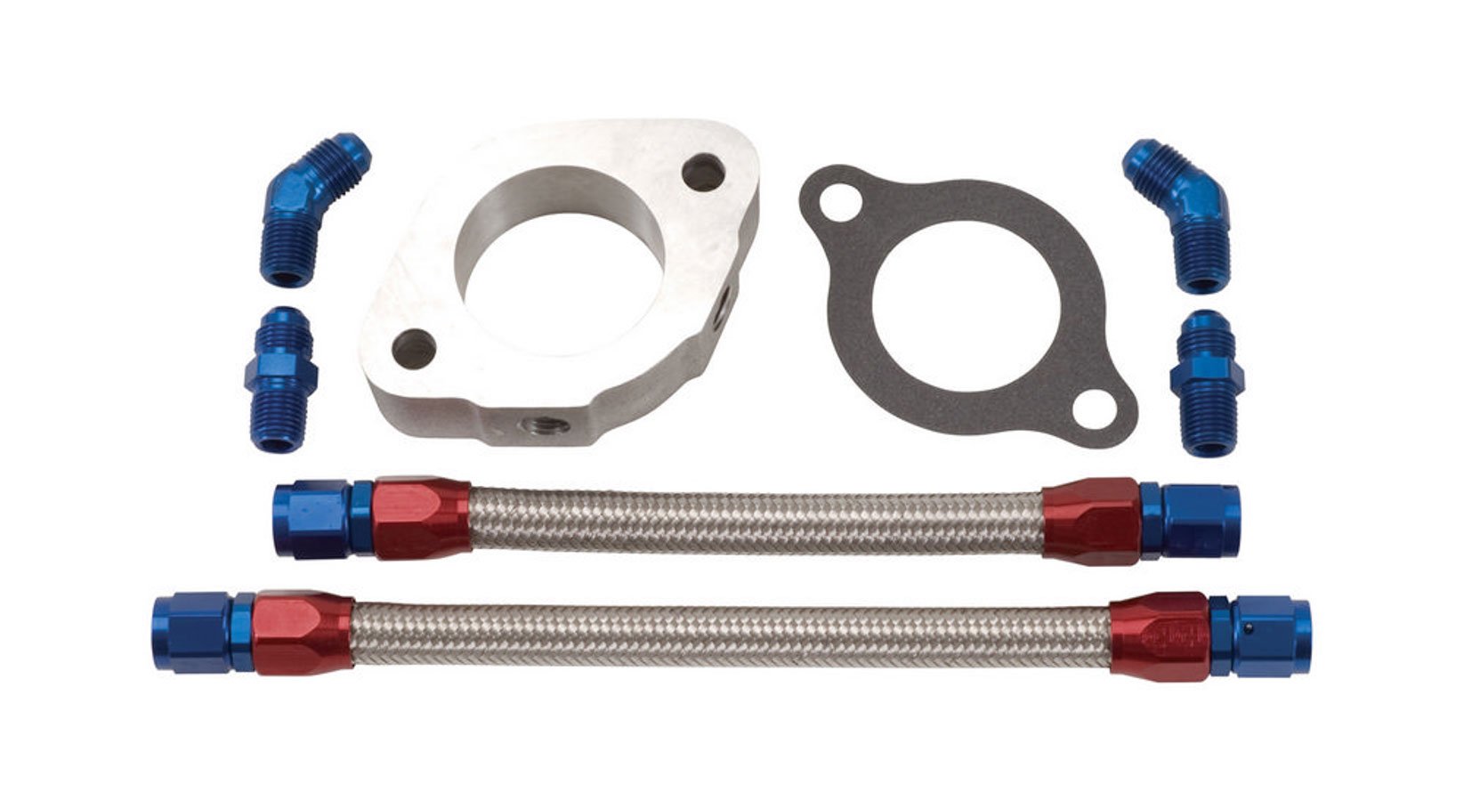 Edelbrock 8095 Water By-Pass Kit for Chevy Small Block Engines - High Performance Cooling System Upgrade for Classic Cars & Hot Rods