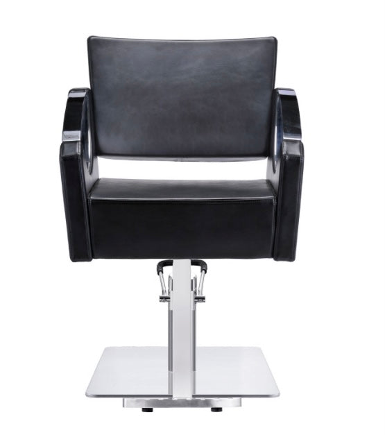 Premium Salon Chair for Hair Styling & Barbering - Ergonomic Swivel Stylist Chair with Adjustable Height & Footrest - Perfect for Salons, Barbershops & Home Use