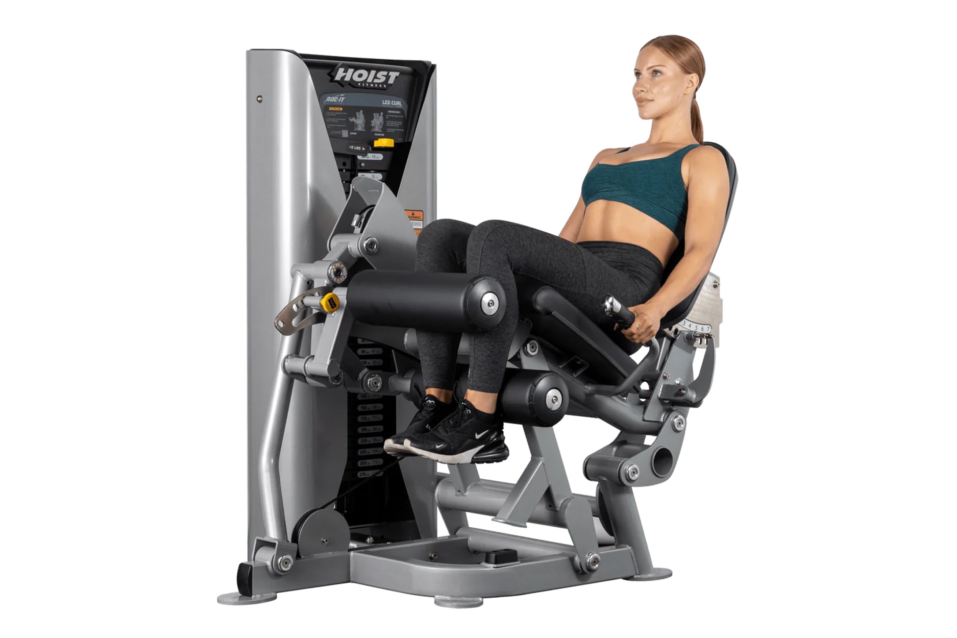 Hoist ROC IT Leg Curl Machine (RS 2402) - Professional Home Gym Equipment for Hamstring Workouts - Perfect for Strength Training & Fitness Enthusiasts