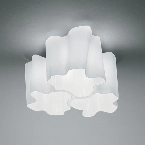 Artemide Logico Triple Nested Ceiling Light - Modern LED Pendant Lighting Fixture in 3 Sizes (Small/Medium/Large) for Living Room, Bedroom or Dining Room