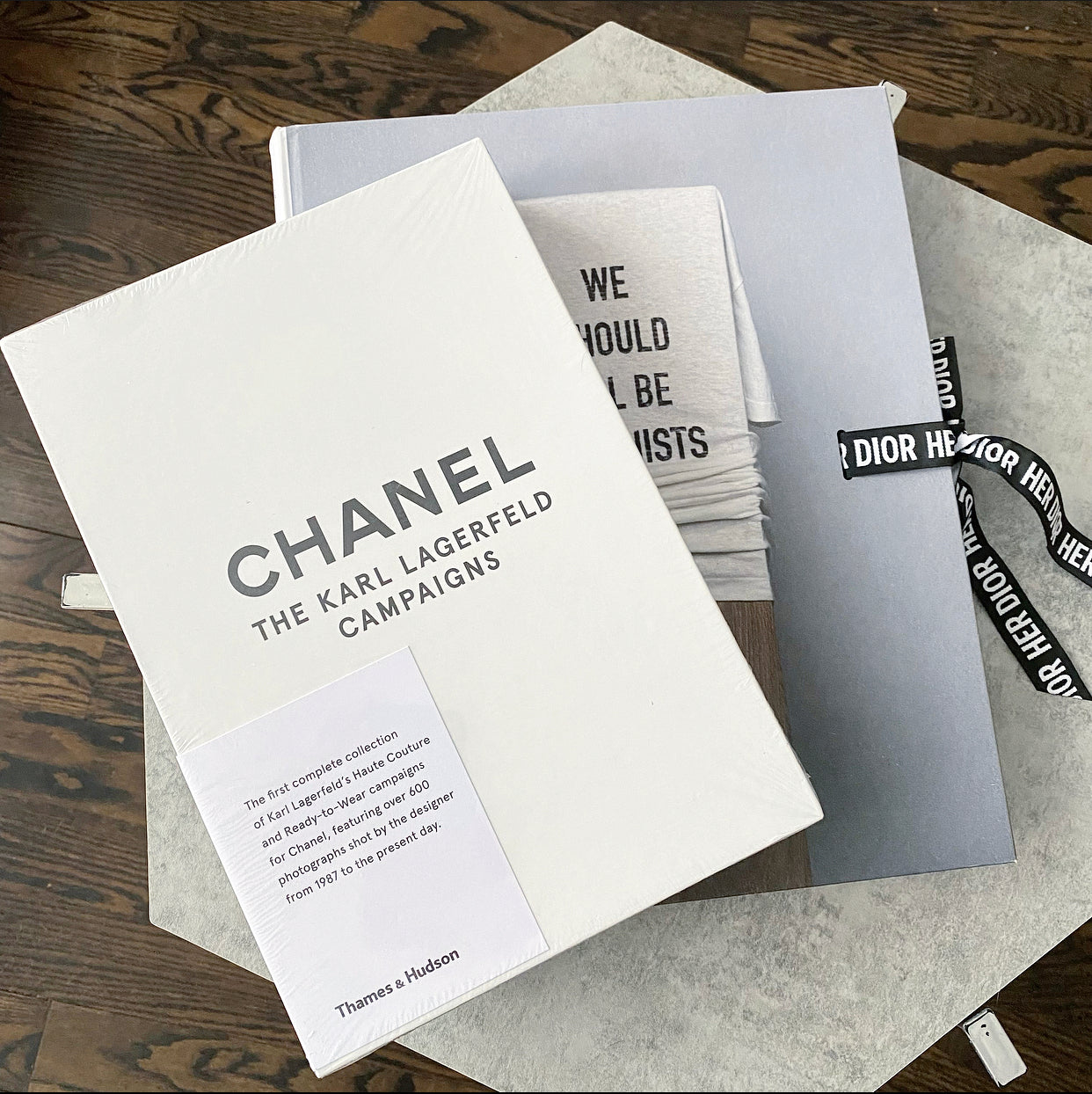 Chanel The Karl Lagerfeld Campaigns Coffee Table Book - Luxury Fashion Photography Collection for Home Decor & Coffee Table Display