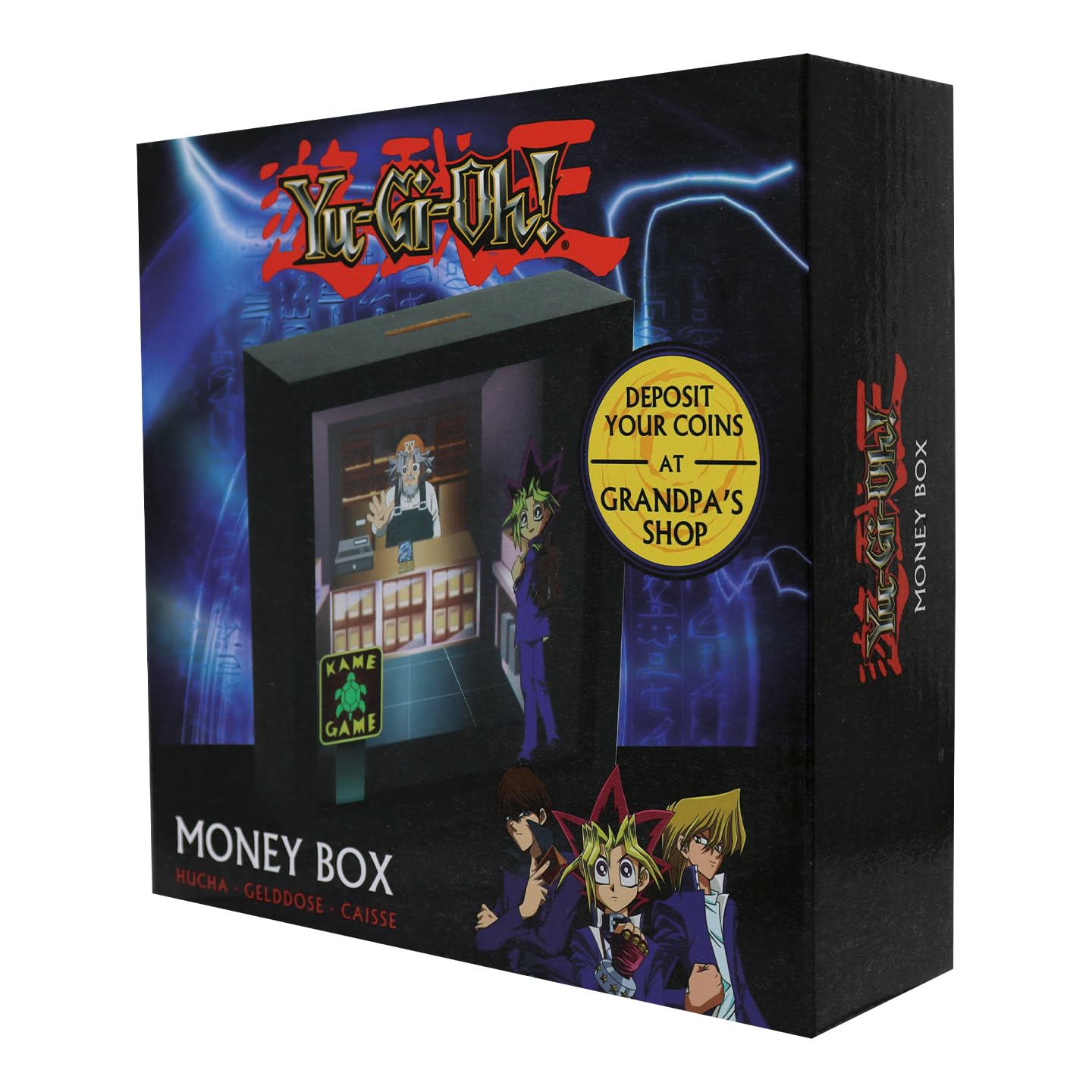 Yu-Gi-Oh! Collectible Money Box - Duel Monsters Themed Piggy Bank for Cash & Coin Storage | Perfect for Yu-Gi-Oh Fans, Gift Ideas & Anime Collectors