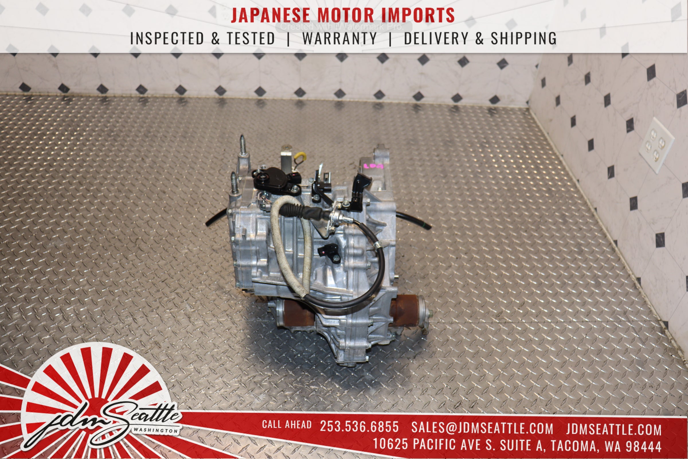 JDM 10-11 Honda Insight Hybrid CVT Automatic Transmission LDA MF6 - Replacement Part for Smooth Gear Shifting & Fuel Efficiency Upgrade
