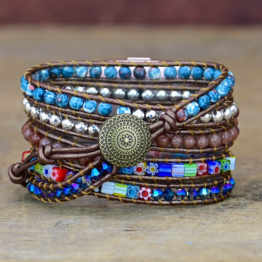 1pc Fashion Woven Beaded Watch Band - Decorative Replaceable Wrist Strap for Women & Men - Perfect for Casual Wear, Boho Style & Unique Accessories