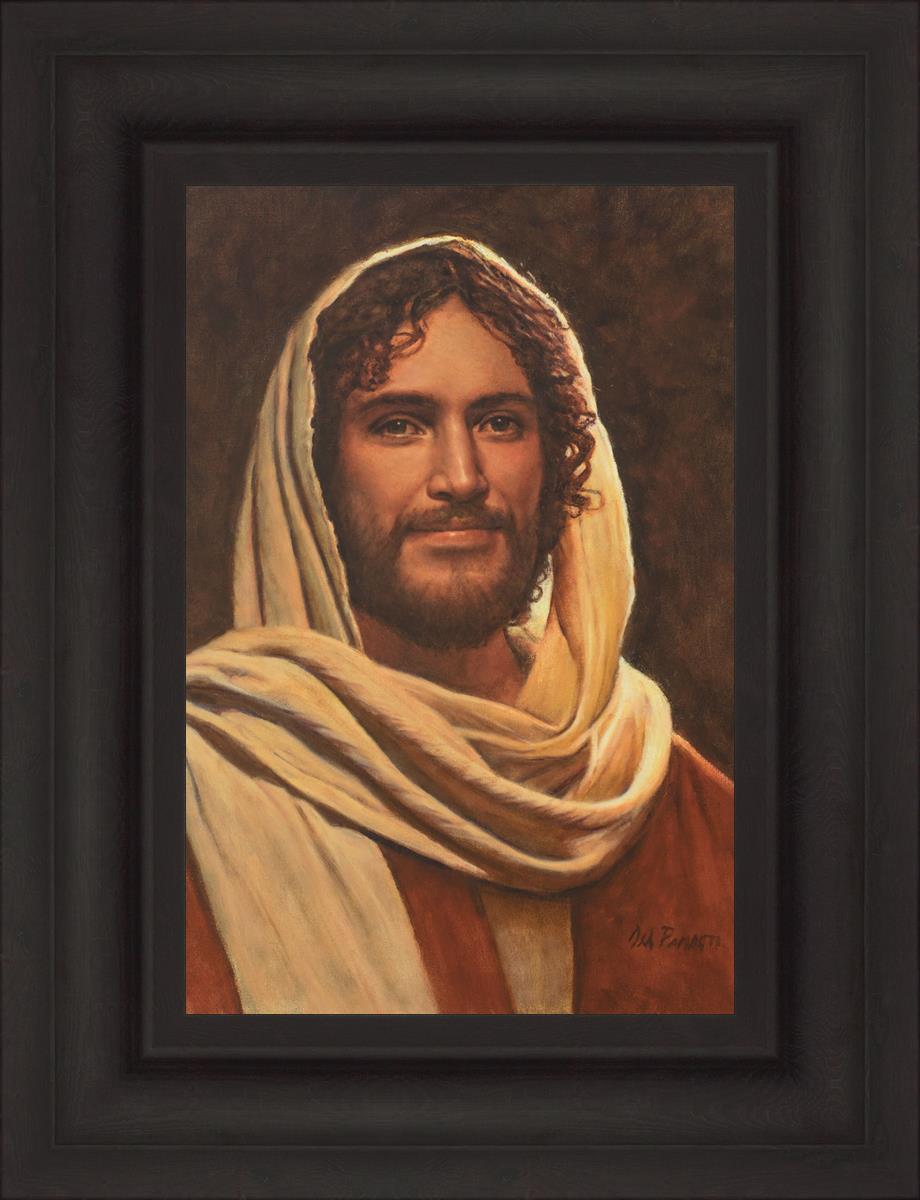 Emmanuel By Del Parson - Premium Religious Wall Art for Home & Church Decor - Perfect for Living Rooms, Bedrooms & Worship Spaces
