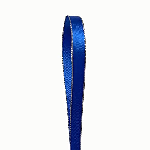 Royal Blue with Silver Border
