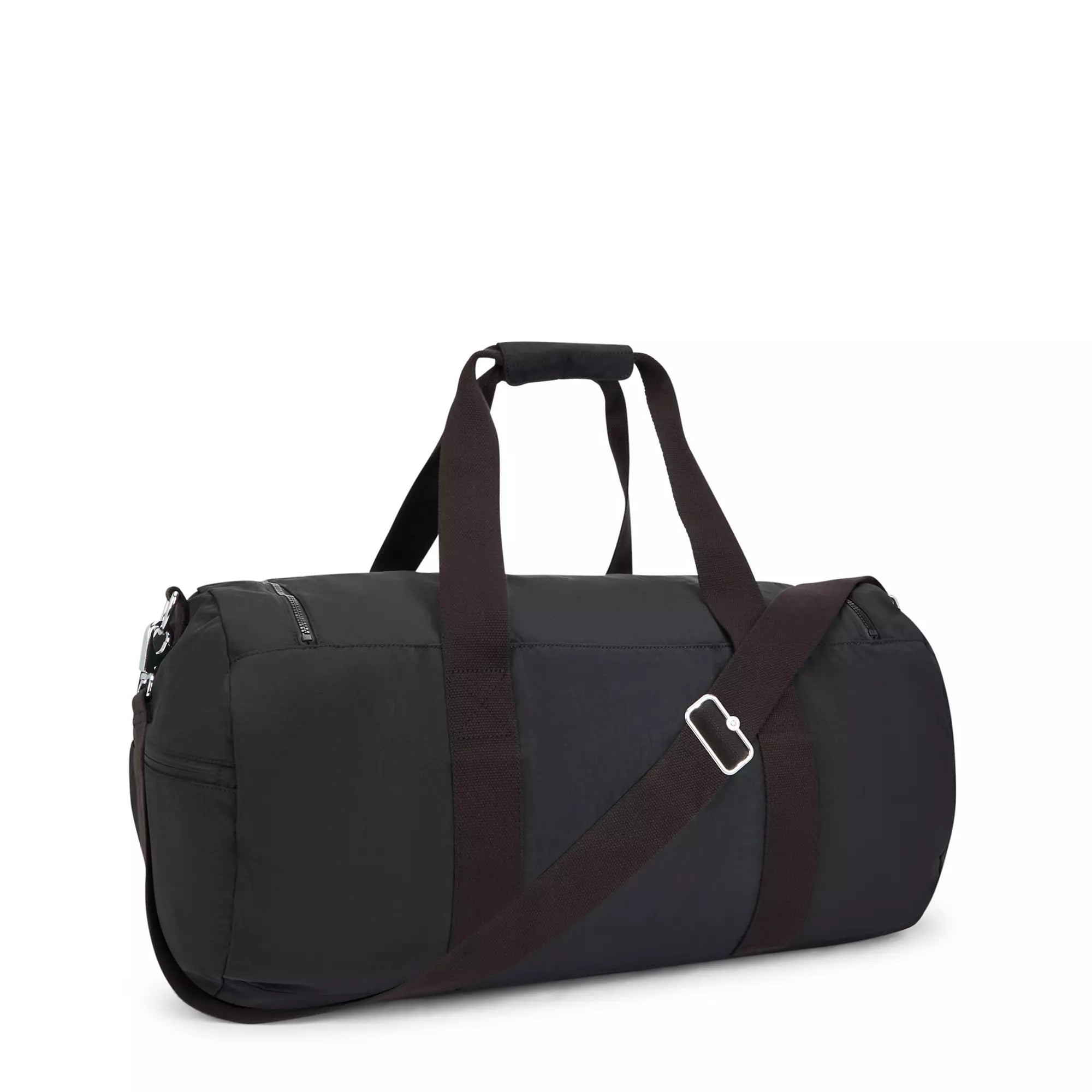 Kipling Argus Medium Duffle Bag - Lightweight Travel Duffel for Women & Men, Water-Resistant Black Backpack for Gym, Weekend Trips & Carry-On Luggage