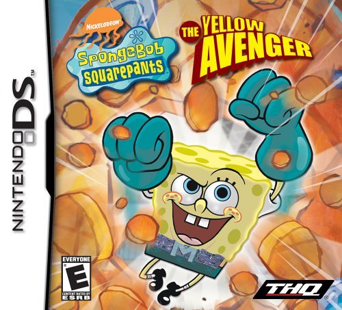 Renewed Spongebob Squarepants The Yellow Avenger Nintendo DS Game - Fun Kids Adventure Game for Travel & Family Game Night