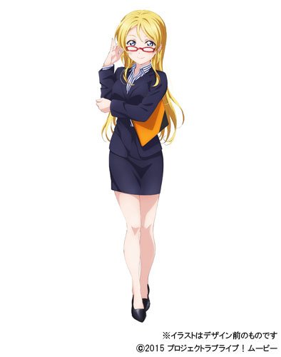 Love Live! The School Idol Movie Blu-ray - Japanese Edition with Eli Ayase Illustration Card | Anime Movie for Fans, Collectors & Gift Giving
