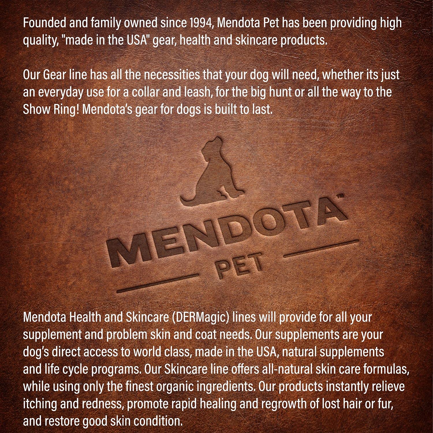**Mendota Pet Snap Leash - 6 ft Durable Dog Leash with Quick-Release Snap - Made in USA - Starbright 1/2 Inch Width - Perfect for Walking, Training & Outdoor Adventures**