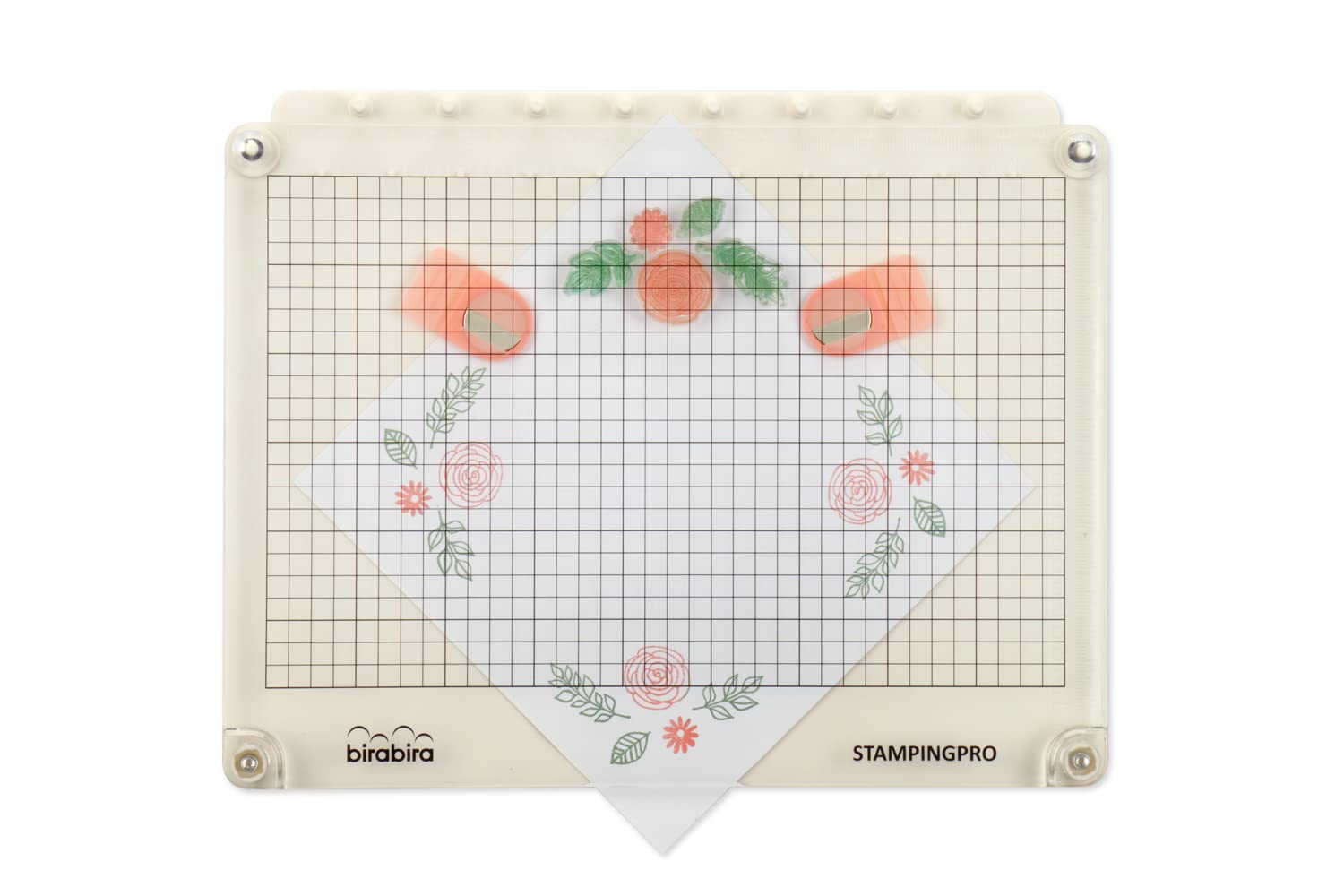 Precision Craft Stamp Platform Tool for Accurate DIY Stamping - Perfect for Scrapbooking, Card Making & Paper Crafts
