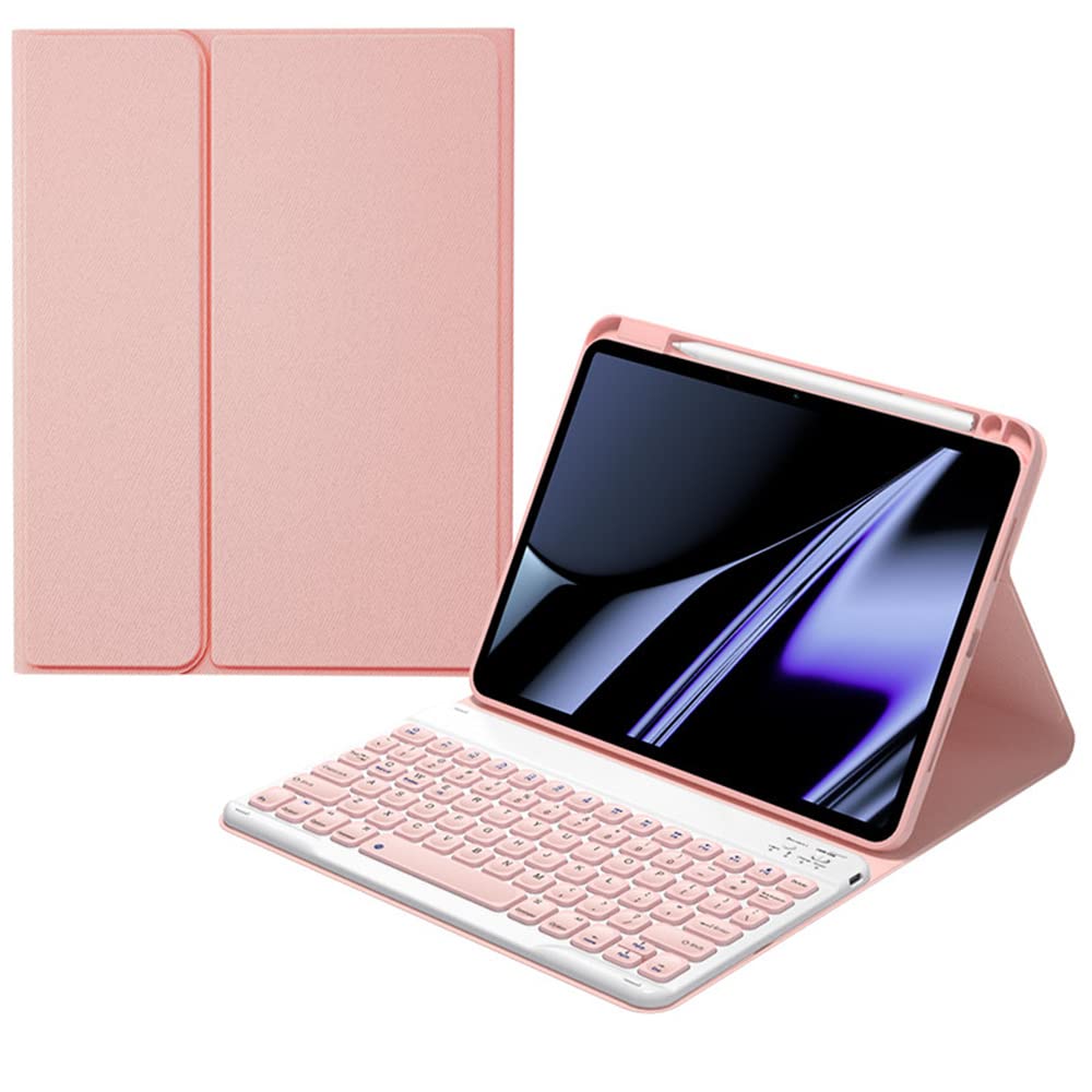 AnMengXinLing Magnetic Detachable Wireless Keyboard Case for iPad 10.2
