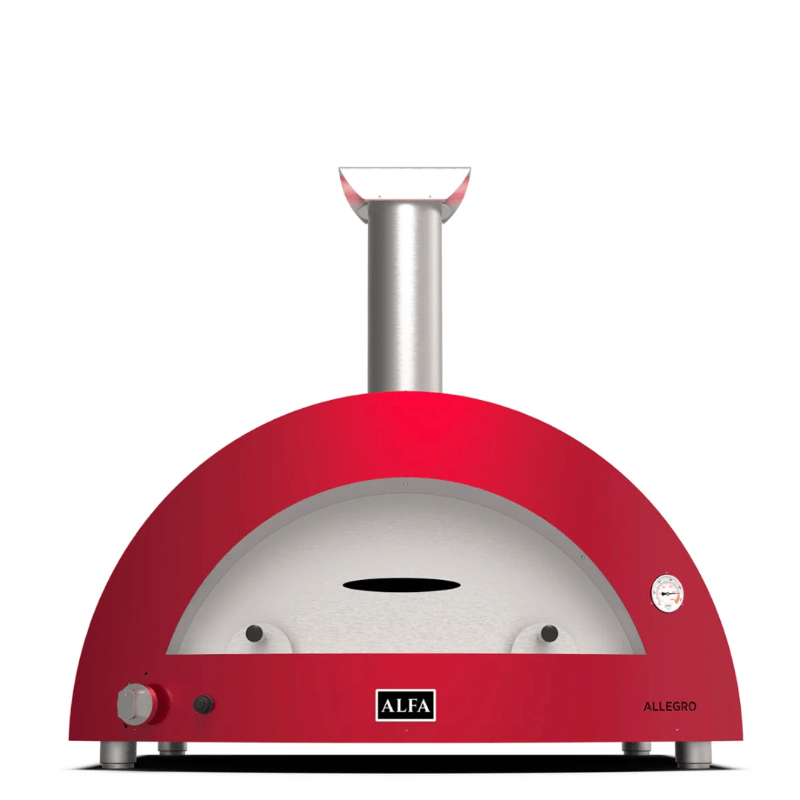 Alfa MODERNO 5 Pizza Outdoor Gas Oven - Professional Stainless Steel Pizza Maker for Backyard, Restaurant & Catering - Perfect for Wood-Fired Flavor at Home