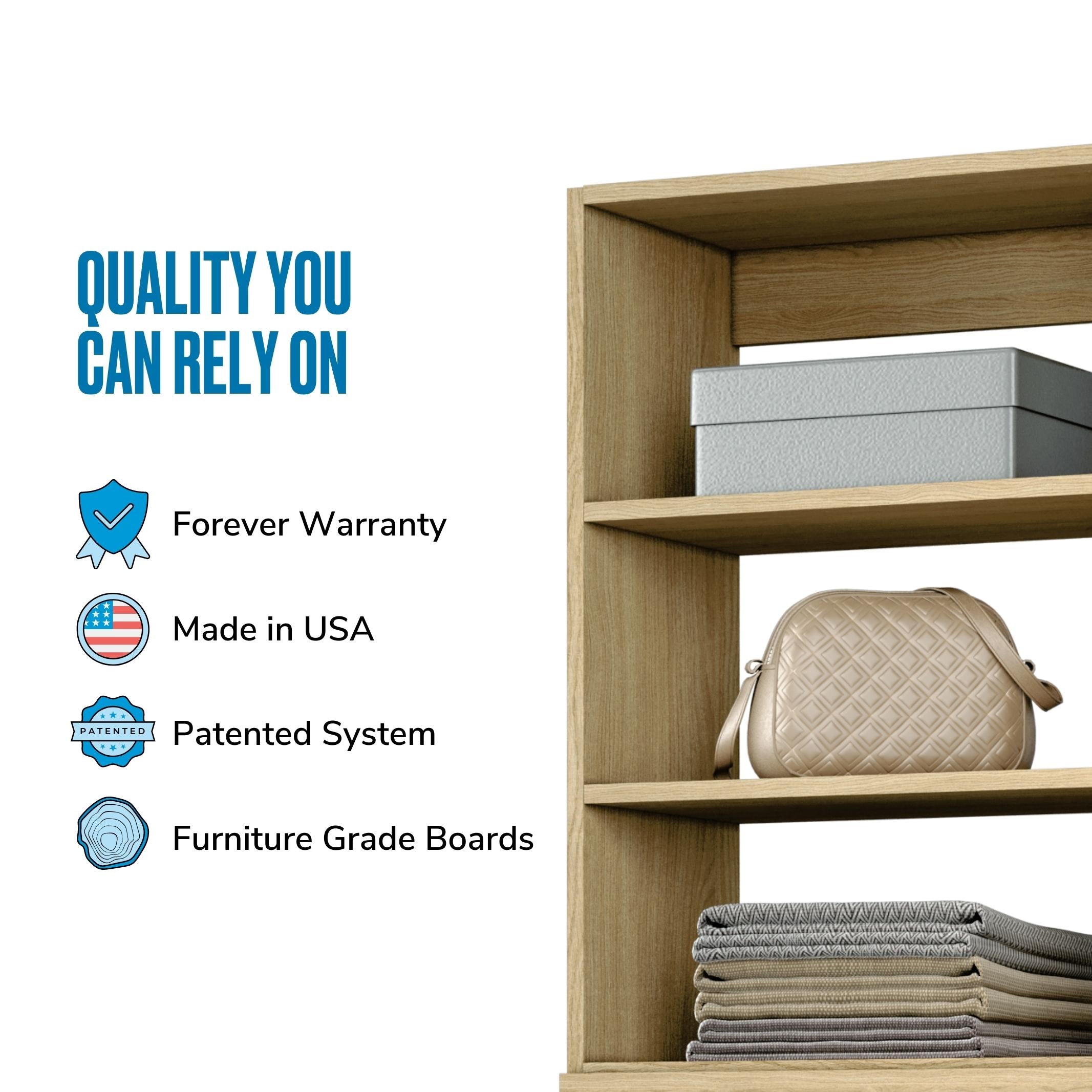 Vista 2 Drawer Short Tower Cabinet - Compact Storage Solution for Bedroom, Office or Dorm Room Organization