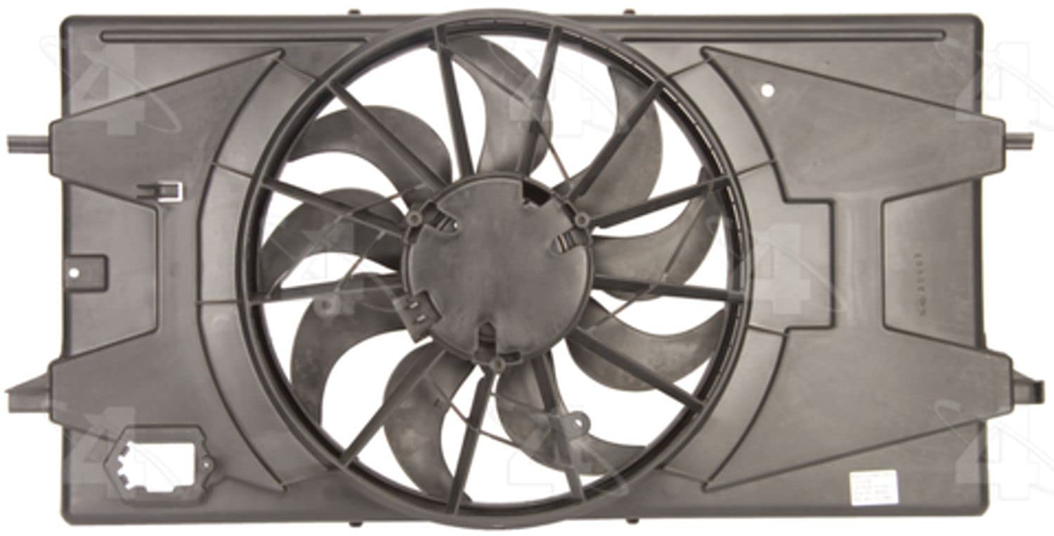 Four Seasons Radiator Fan Motor Assembly 75631 - High Performance Cooling Fan Replacement for Cars & Trucks - Perfect for Overheating Prevention & Engine Temperature Control