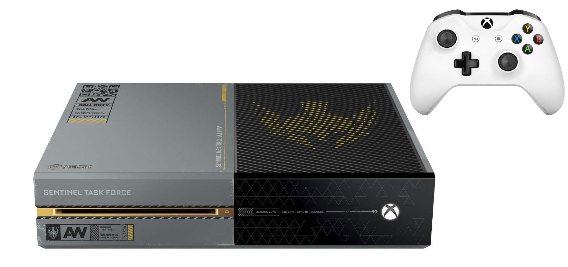 Xbox One 1TB Limited Edition Call of Duty: Advanced Warfare Bundle (Renewed) - Premium Gaming Console for COD Fans | Perfect for Home Entertainment & Competitive Gaming